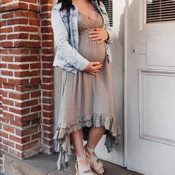 Green Bralette Dress - Picture 1 of 3
